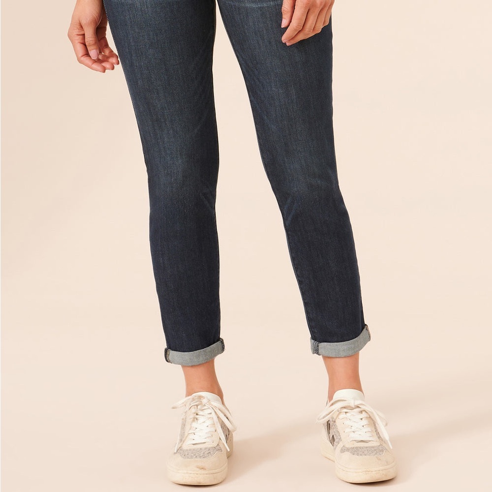Democracy Ab-Solution Ankle Skimmer Indigo Denim Jeans Size 4